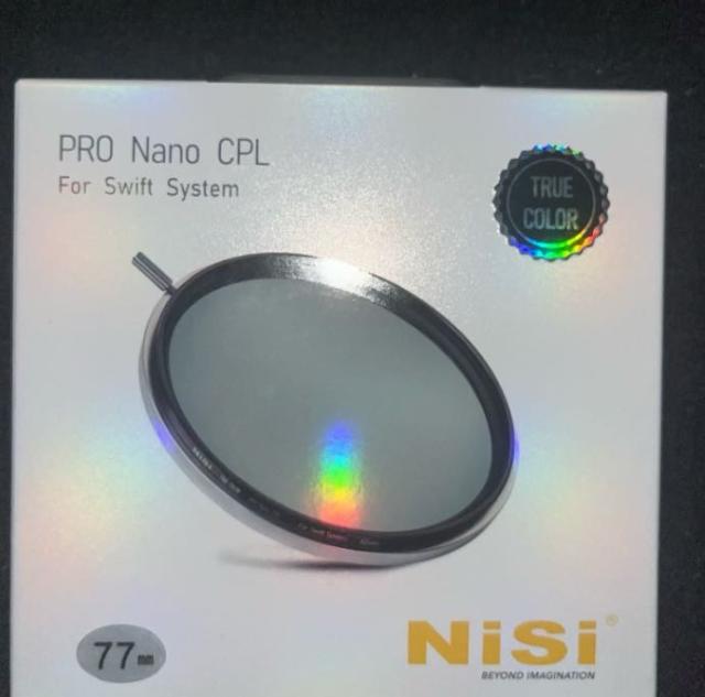 当時発送【並行輸入品】NiSi SWIFTシステム 偏光フィルター True Color CPL (77mm)