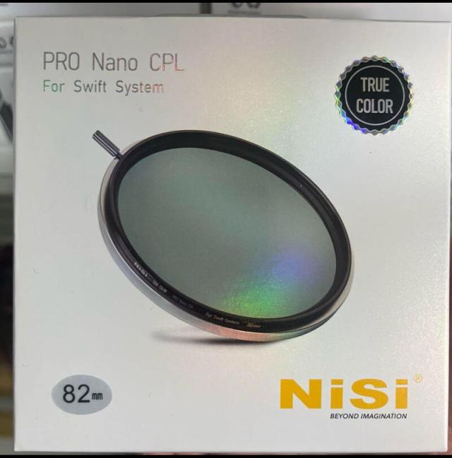 当時発送【並行輸入品】NiSi SWIFTシステム 偏光フィルター True Color CPL (82mm)