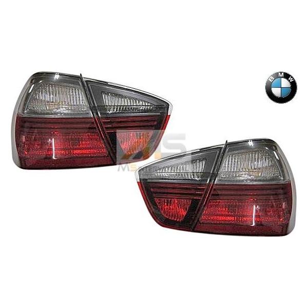 【M's】E90 BMW 3シリーズ（2005y-2008y）純正品 ブラックライン テールランプ 左右SET／／正規品 320i 323i 325i 330i 335i M3