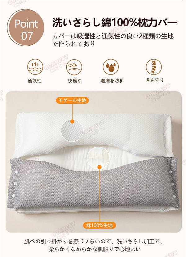 枕 まくら ストレートネック対策 夢枕 快眠枕 肩こり 首こり いびき改善 マクラ 低反発 低反発枕 肩サポート 安眠 首 体圧分散 頭痛 寝返り 高め 低め 仰向け 横向き 痛み 解消 調整可 プレゼント 洗える クリスマス プレゼント 誕生日 ギフト 敬老の日_16