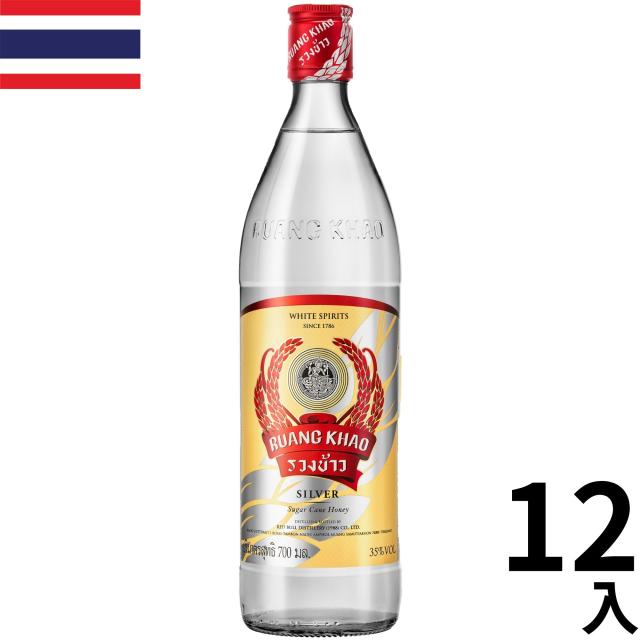 ラオカオ シルバー ホワイト スピリッツ タイ 700ml 12本 正規輸入品 ギフト プレゼント お中元 お歳暮 Ruang Khao Silver White Spirits Thailand