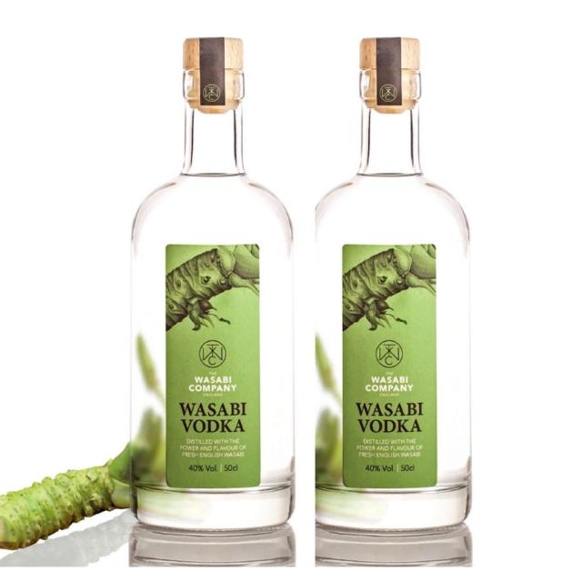 ワサビ ウォッカ 500ml 2本 イギリス 正規輸入品 海外 ギフト プレゼント お中元 お歳暮 Wasabi Vodka England