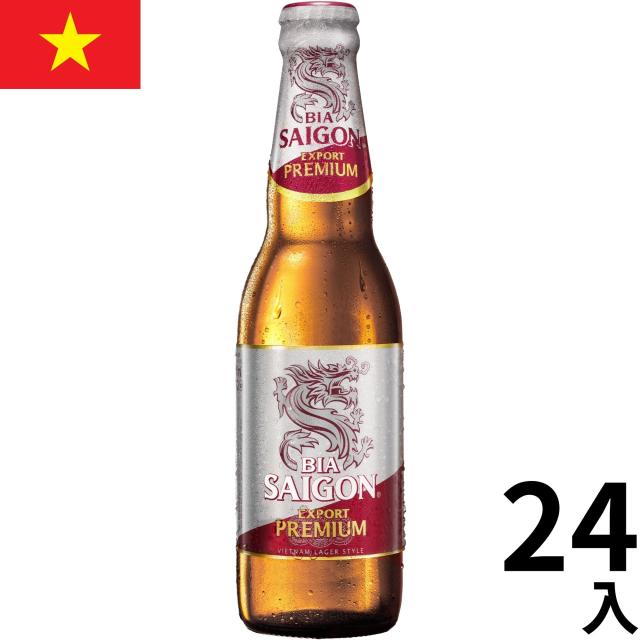 サイゴンプレミアム ビール 330ml 24本 瓶 ベトナム ラガー 正規輸入品 海外 ギフト プレゼント お中元 お歳暮 SaigonPremium Beer Vietnam 8,778円