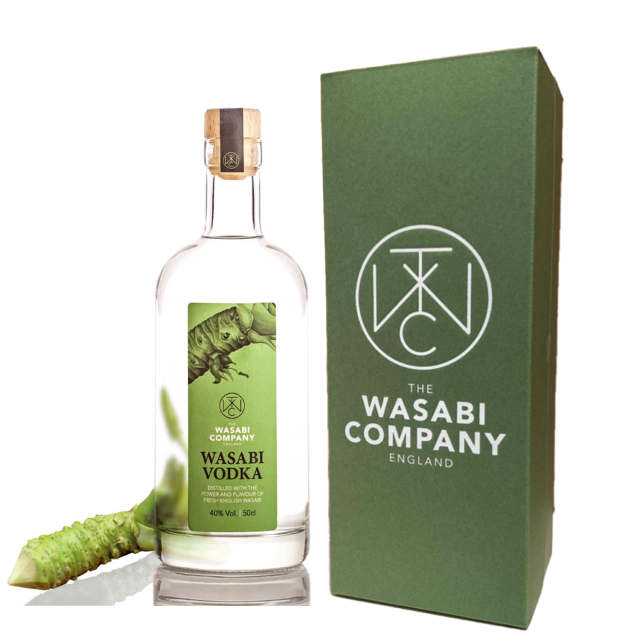 ワサビ ウォッカ 500ml 1本 ギフトBOX入り イギリス 正規輸入品 海外 ギフト プレゼント お中元 お歳暮 Wasabi Vodka England