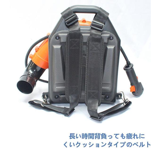 品質保証★エンジンブロワー 背負い式 最強42.7cc 2サイクル ガソリンエンジンブロワー 落ち葉掃除機 ハイパワー ブロア 枯葉 消火器 送風機 除雪機_6