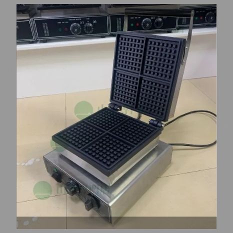 電気 ワッフルベーカー ワッフル メーカー 焼成取数4個 単相 100V 厨房/業務/飲食/店舗