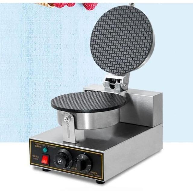 高品質★電動アイスクリームメーカー ワッフルコーンメーカー アイスコーンメーカー 自宅用 簡単操作 オムレツメーカー兼用 デザート機 家庭用 業務用 お菓子作り パーティー 軽食調理