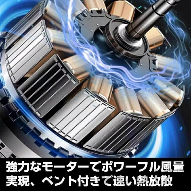 除雪機 除雪器具 充電式 ブロアー 大容量バッテリ一2個 マキタ 21V ブロワ 互換 超風量 ハイパワー コードレス ガーデンブロワー 超大風量 洗車 集塵機 送風機 掃除 バキューム 枯れ葉 除雪 吹き飛ばしエアダスタ ブロアー 9段階風量 ベルト付_7