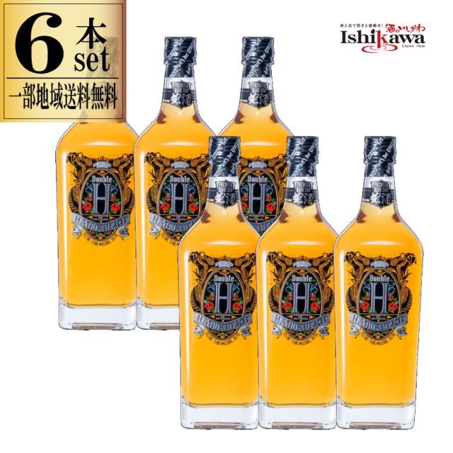 ハーブ系 リキュール Double H ハブ＆ハーブ 30度 750ml 6本セット 一部地域送料無料