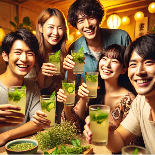 ハーブ系 リキュール Double H ハブ＆ハーブ 30度 750ml 6本セット 一部地域送料無料
