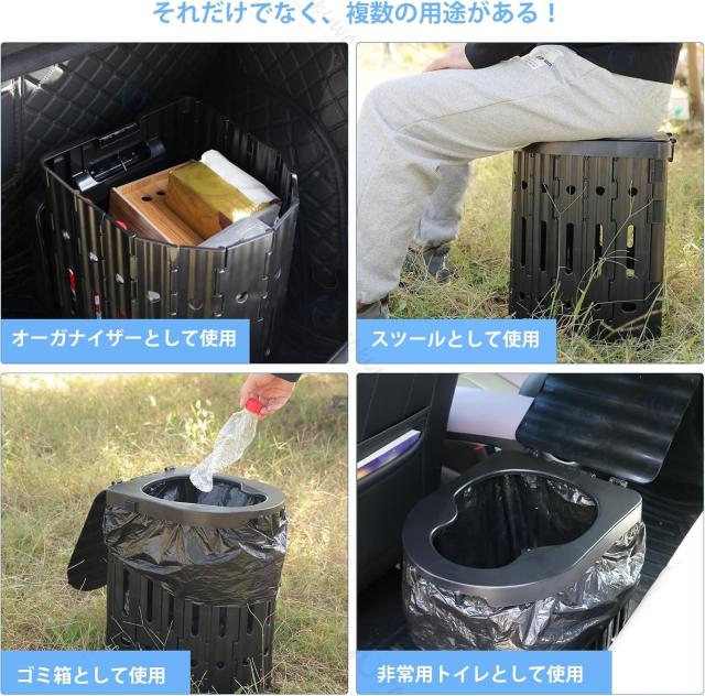 簡易トイレ 災害用トイレセット 12回分 折りたたみ式 凝固剤付 車中泊 非常用 携帯トイレ 介護 防災 台風 洪水 災害 断水 ポータブル アウトドア 非常用簡易トイレ 防臭袋 アウトドア 介護用 防災 携帯トイレ 台風 洪水 災害時 断水時 簡単使用 長期保存 防災士監修_8