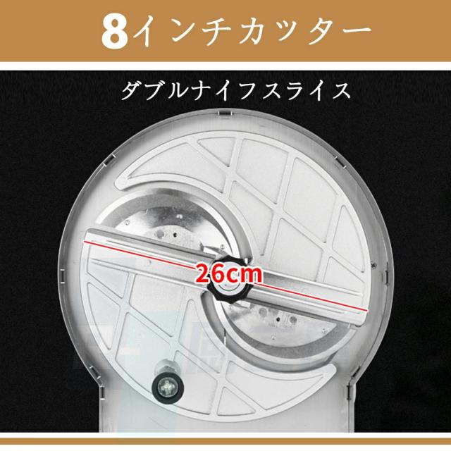 キャベツスライサー 野菜スライサー 野菜カッター きゃべつスライサー 手動 0-10mm 回転式 業務用・家庭用 野菜/果物/ポテト/キュウリ/人参/レモン/葱/きゃべつ 304#ステンレス鋼【吸盤6枚付】 【替刃2枚付】 長尺物/大物食材に適用_8