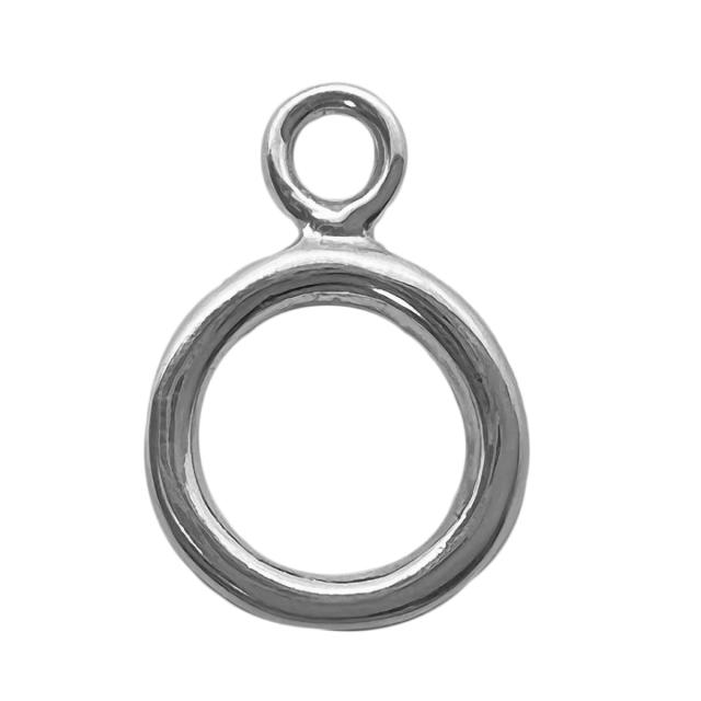 マンテルパーツ レディース メンズ シルバー925 留め具 金具 アクセサリーパーツ 1ペア シンプル ハンドメイド DIY 手作り 接続パーツ アクセサリー作り オリジナル作成 メール便送料無料_3