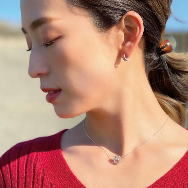 ネックレス レディース ペンダント ホースシュー シルバー925製 天然石 誕生石 馬蹄 天然ダイヤモンド 1粒ストーン 誕生石パワーを後押ししてくれる味方に プレゼント 送料無料 プレゼント 春夏秋冬 大人気 あす楽_5