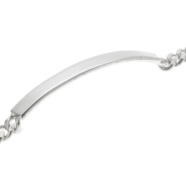 ブレスレット チェーン シルバー925 レディース メンズ 19cm 喜平チェーン キヘイチェーン プレート シンプル 存在感 インパクト 上品 光沢 ツヤ お肌に優しい 金属アレルギー対応 お揃い ペアにも オシャレ 誕生日 記念日 プレゼント ギフト 送料無料_9