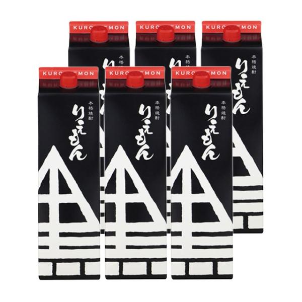 黒利右衛門 パック 25度 1800ml×6本 芋焼酎 指宿酒造※北海道・東北エリアは別途運賃が1000円発生します。 8,889円