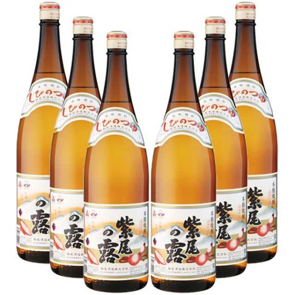 紫尾の露 25度1800ml×6本  芋焼酎 軸屋酒造※北海道・東北エリアは別途運賃が1000円発生します。