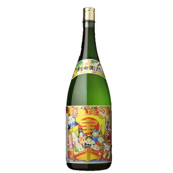 黒利右衛門 七福神ラベル 升升半升  25度 4500ml 芋焼酎 指宿酒造※北海道・東北エリアは別途運賃が1000円発生します。