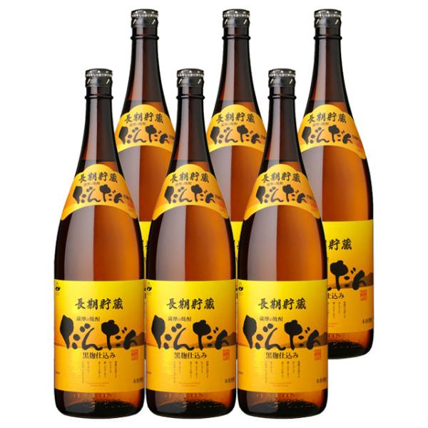 だんだん 25度 1800ml×6本セット 芋焼酎 長島研醸※北海道・東北エリアは別途運賃が1000円発生します。