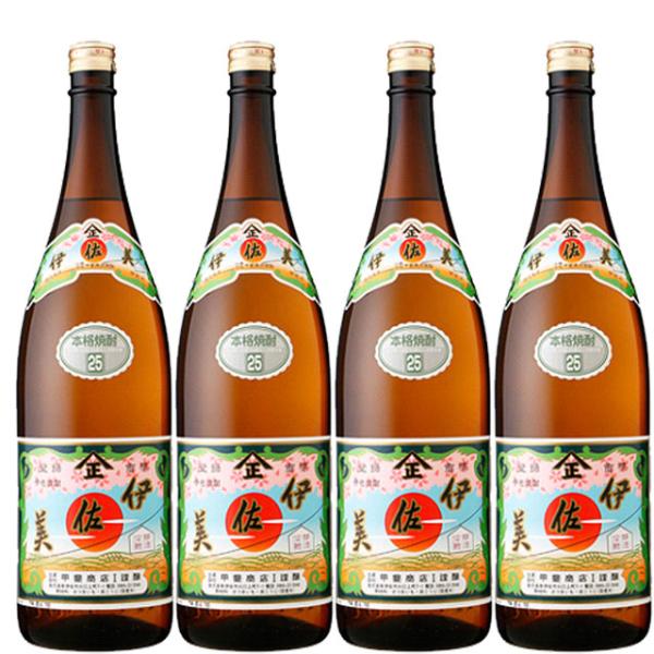 伊佐美 25度 1800ml×4本セット※北海道・東北地区は、別途送料1000円が発生します。