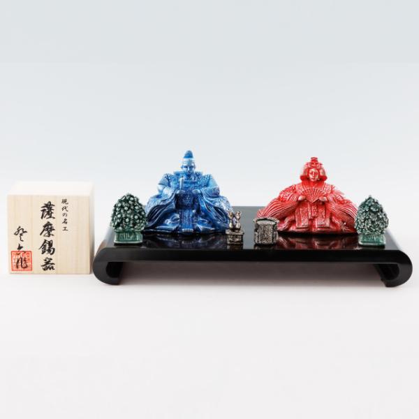 受注生み出すこと 薩摩錫器 錫 飾りつけ 雛人形 前日シ産業 [No.509] 薩摩錫器作物館 代引不可