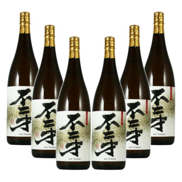 不二才（ぶにせ） 25度 1800ml×6本芋焼酎 ※北海道・東北エリアは別途運賃が1000円発生します。