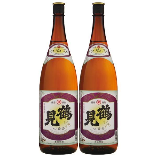 鶴見 25度 1800ml×2本 芋焼酎※北海道・東北エリアは別途運賃が1000円発生します。