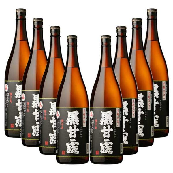 黒甘露 25度 1800ml×8本 芋焼酎 高崎酒造※北海道・東北エリアは別途運賃が発生します。