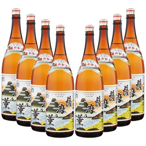 薩摩乃薫 白麹 25度 1800ml×8本 芋焼酎 田村合名※北海道・東北エリアは別途運賃が1000円発生します。