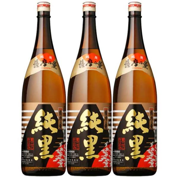 薩摩乃薫 純黒 25度 1800ml×3本 芋焼酎 田村合名※北海道・東北エリアは別途運賃が1000円発生します。