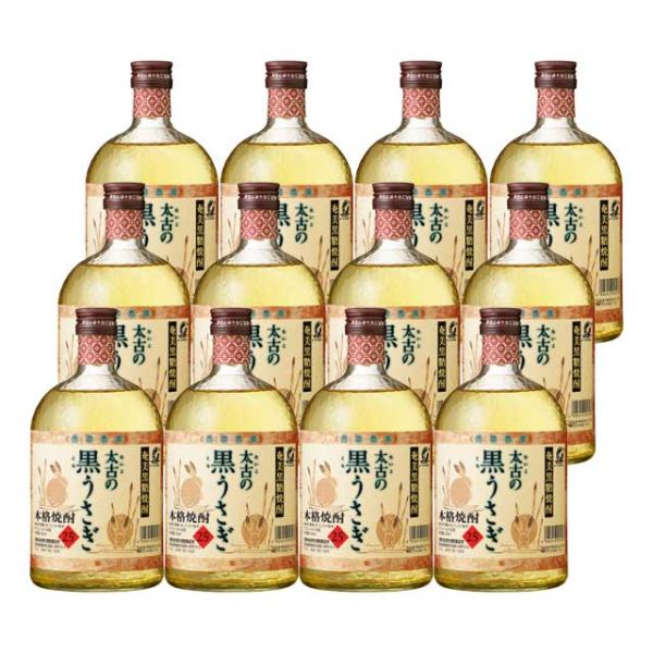 太古の黒うさぎ 25度 720ml×12本 黒糖焼酎 弥生焼酎※北海道・東北エリアは別途運賃が1000円発生します。