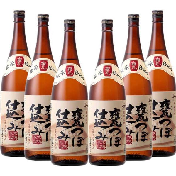 無双 甕つぼ仕込み 25度 1800ml×6本 芋焼酎 さつま無双※北海道・東北エリアは別途運賃が発生します。