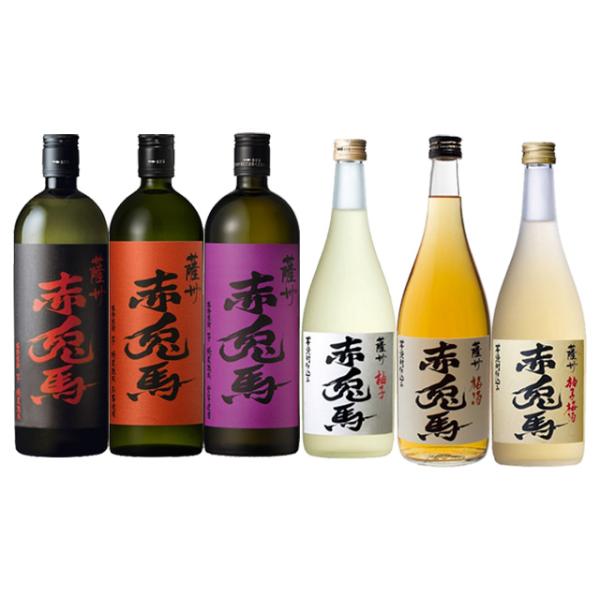赤兎馬飲み比べ 芋焼酎＆梅酒 720ml×各1本※北海道・東北エリアは別途運賃が1000円発生します。
