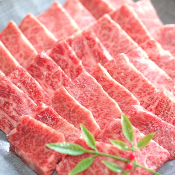 姫ファーム 黒毛姫牛 三角バラ・肩ロース焼肉セット200g×2枚セット H-15 メーカー直送　代引 同梱不可※北海道・東北エリアは別途運賃が発生します。