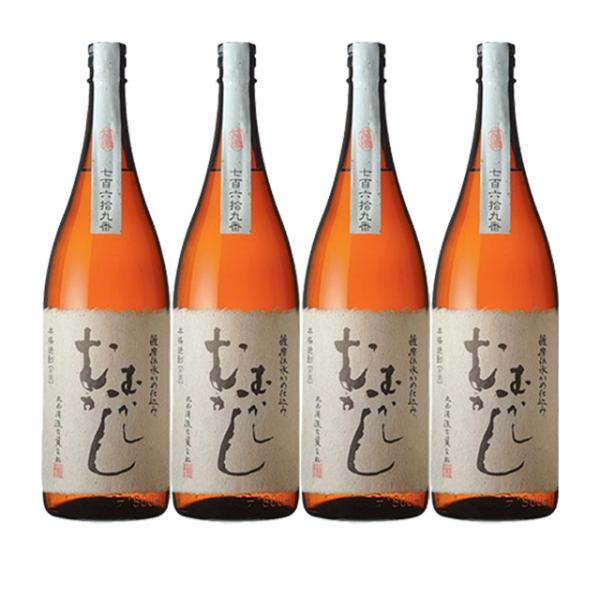 甕仕込み むかしむかし 25度 1800ml×4本※北海道・東北エリアは別途運賃が1000円発生します。