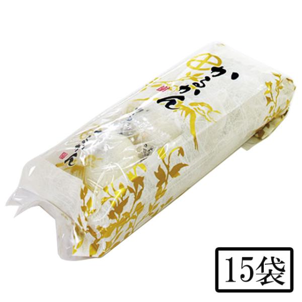 園田食品 かるかん万十 4個入×15袋メーカー直送 代引不可 同梱不可 日付指定不可※北海道・東北エリアは別途運賃が1000円発生します。