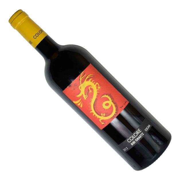 ビービー・グラーツ コローレ 2012（平成24年）750ml赤 ドラゴン・アートラベル 辰年 干支ラベル イタリア・トスカーナ