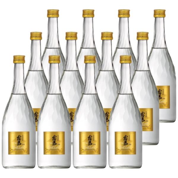 霧島ゴールドラベル 20度 720ml×12本 芋焼酎 霧島酒造※北海道・東北エリアは、別途運賃が1000円発生します。
