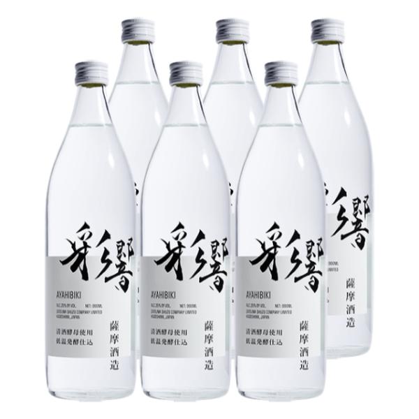 彩響(あやひびき) 25度 900ml×6本 芋焼酎 薩摩酒造※北海道・東北エリアは、別途運賃が1000円発生します。