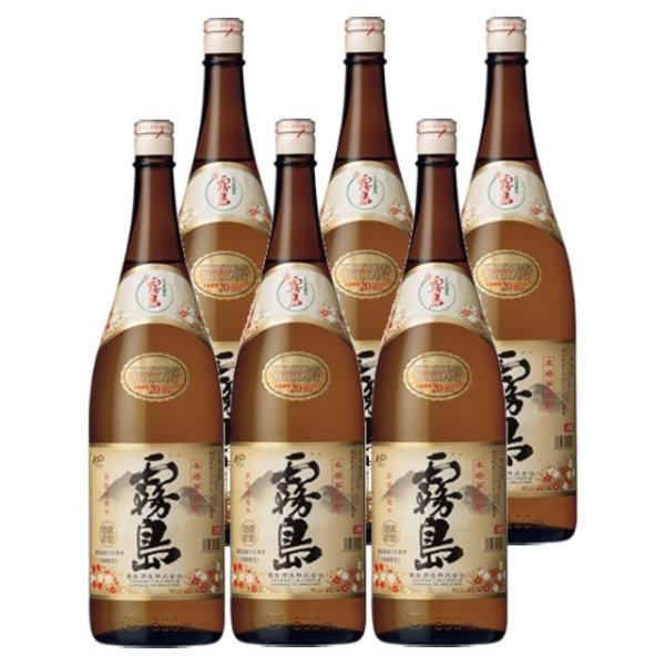 宮崎限定 霧島 20度 1800ml×6本 芋焼酎 霧島酒造※北海道・東北エリアは