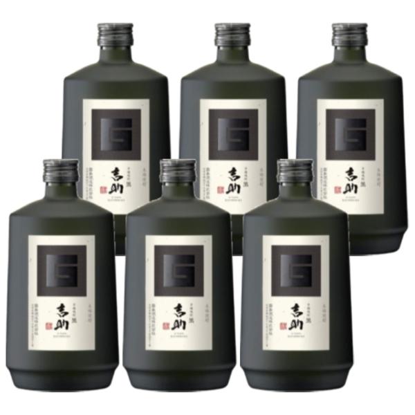 芋麹 吉助 黒 25度 720ml×6 芋焼酎 霧島酒造※北海道・東北エリアは別途運賃が1000円発生します。