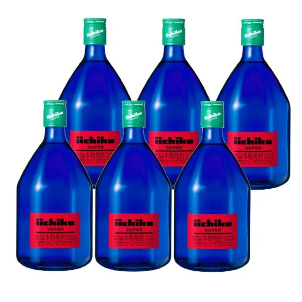いいちこ スーパー 25度 720ml×6本 麦焼酎 三和酒類※北海道・東北エリアは別途運賃が1000円発生します。