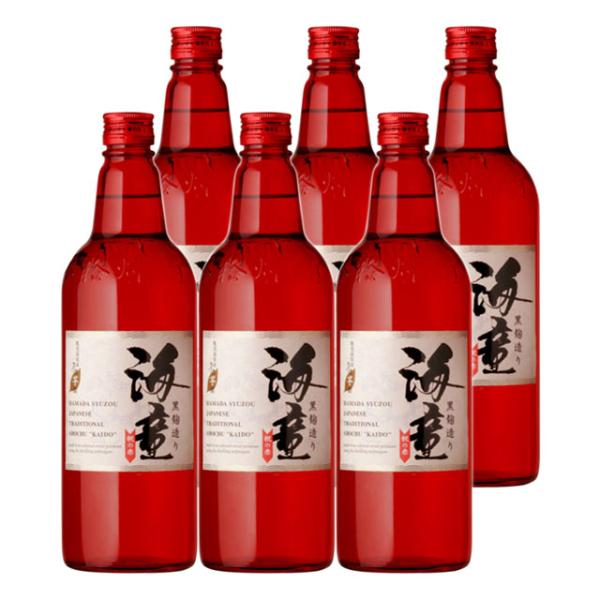 海童(かいどう) 祝の赤 箱入 25度 720ml×6本 芋焼酎 濱田酒造※北海道・東北エリアは別途運賃が1000円発生します。