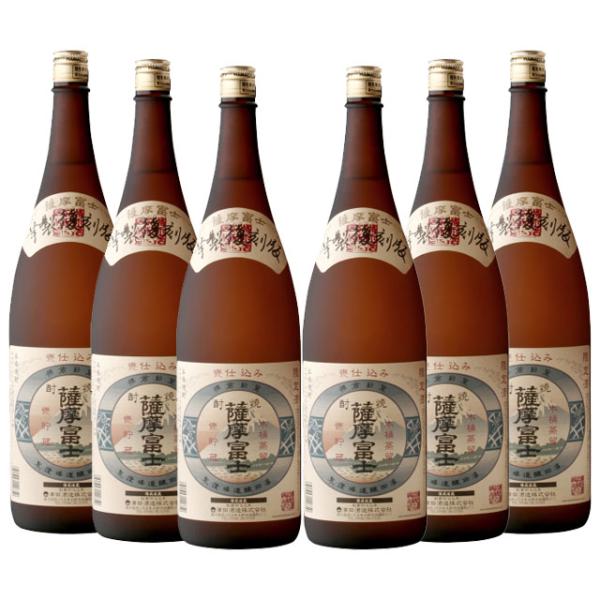 薩摩富士 復刻版 25度 1800ml×6本 芋焼酎 濱田酒造※北海道・東北エリアは別途運賃が1000円発生します。