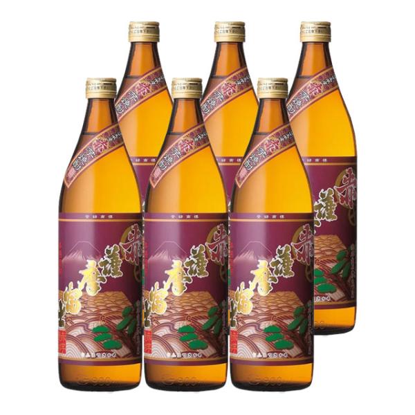 赤薩摩富士 25度 900ml×6本 芋焼酎 濱田酒造※北海道・東北エリアは別途運賃が1000円発生します。 5,736円