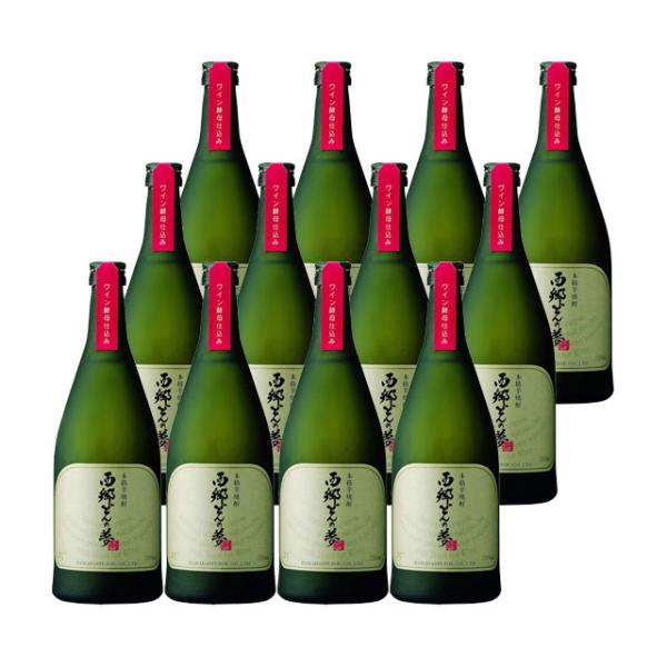 西郷どんの夢 25度 化粧箱入 720ml×12本 芋焼酎 濱田酒造※北海道・東北エリアは別途運賃が1000円発生します。