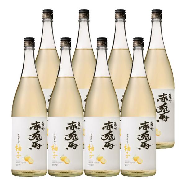 赤兎馬柚子(せきとば) 14度 1800ml×8本 リキュール 薩洲濱田屋伝兵衛※北海道・東北エリアは別途運賃が1000円発生します。