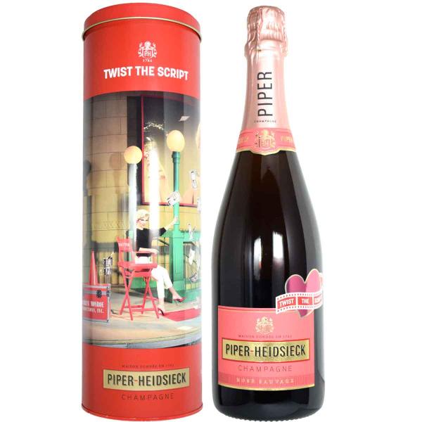 シャンパーニュ　パイパー・エドシック　ロゼ・ソヴァージュ　ツイスト・ザ・スクリプト （マリリン・モンロー）750ml