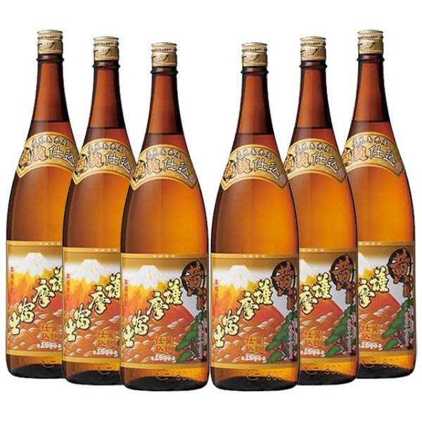 薩摩富士 黄麹 25度 1800ml×6本 芋焼酎 濱田酒造※北海道・東北エリアは別途運賃が1000円発生します。