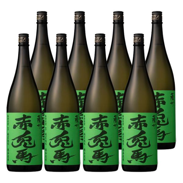 薩州赤兎馬 抹茶使用 25度 1800ml×8本 芋焼酎 濱田屋伝兵衛※北海道・東北エリアは別途運賃が1000円発生します。